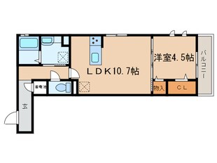 ファミール岡本Ⅲ-Dの物件間取画像